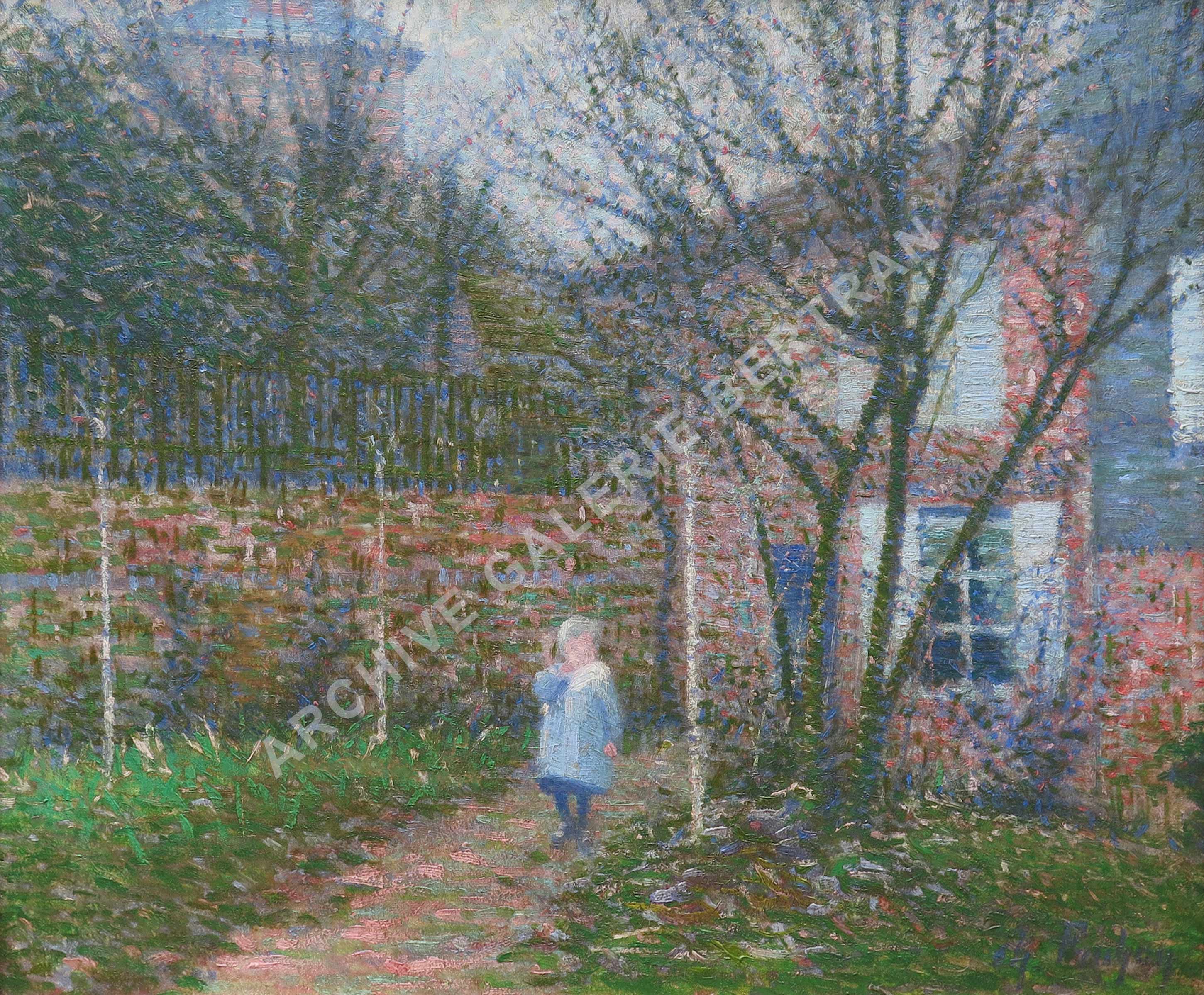 Le jardin du peintre rue Coulon