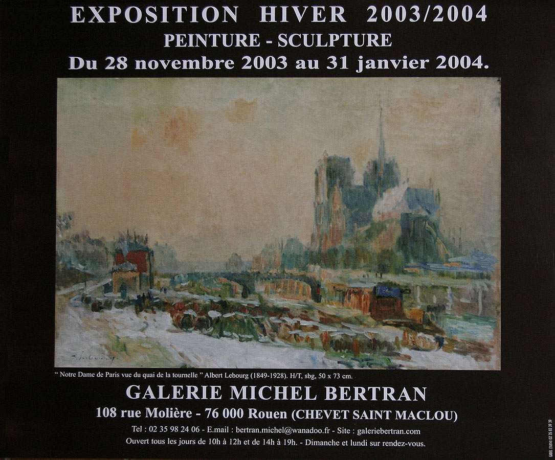 EXPOSITION D'HIVER 2003-2004 Peinture - Sculpture