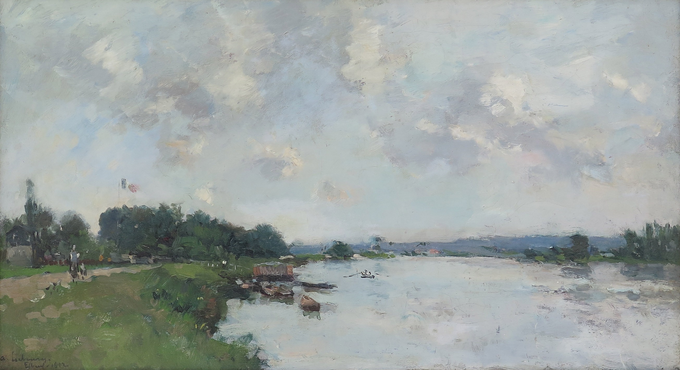 La Seine à Elbeuf