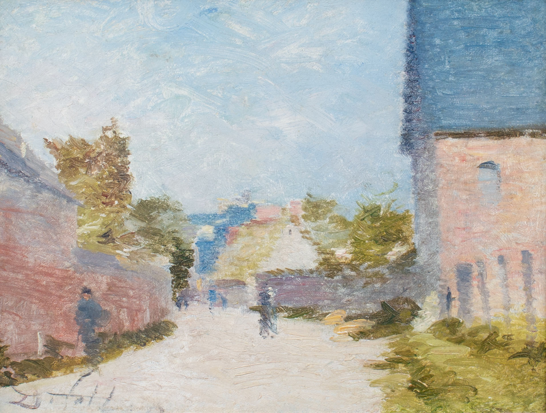 Rue animée (Gournay-en-Bray)