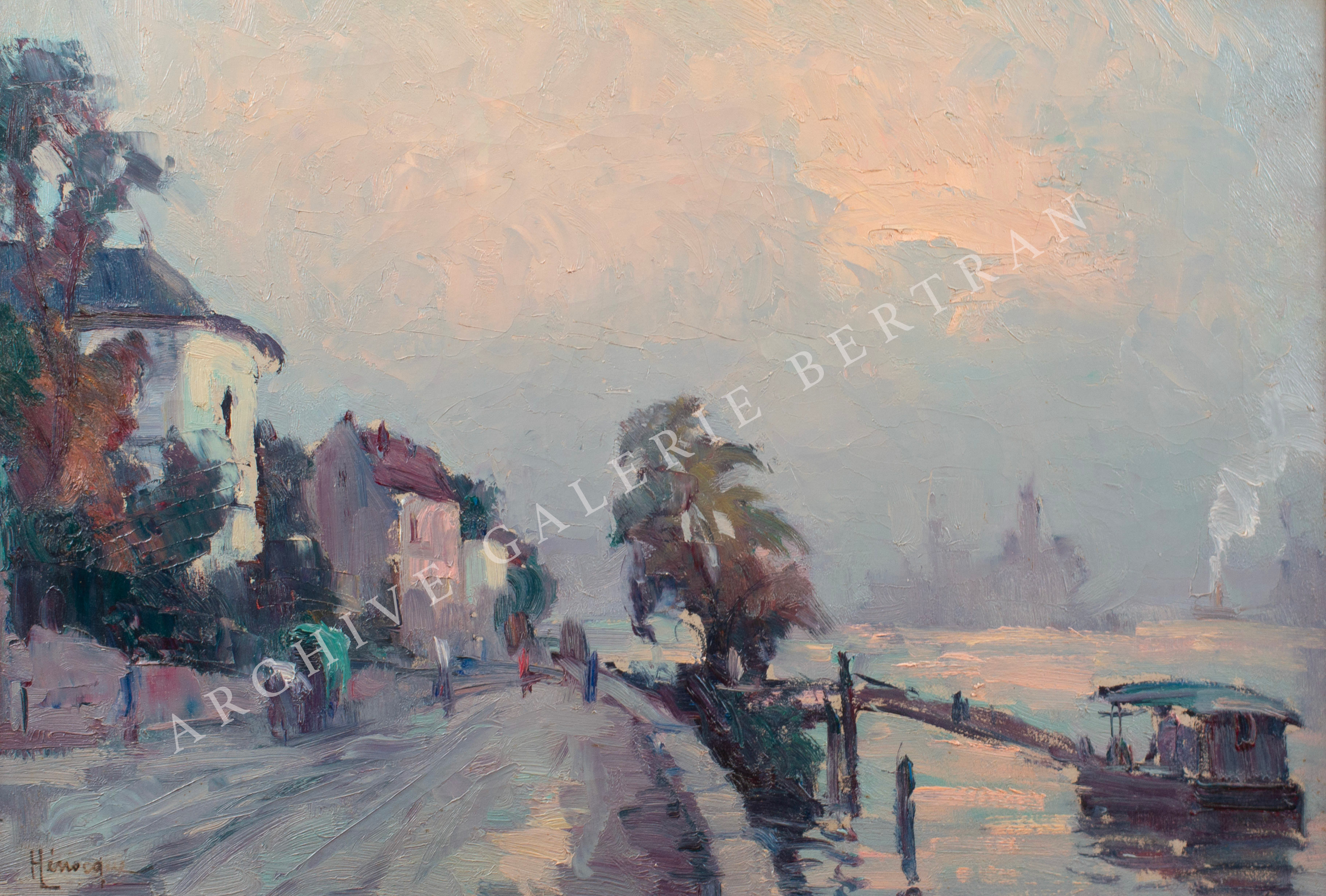 Bord de Seine à Dieppedalle-Croisset