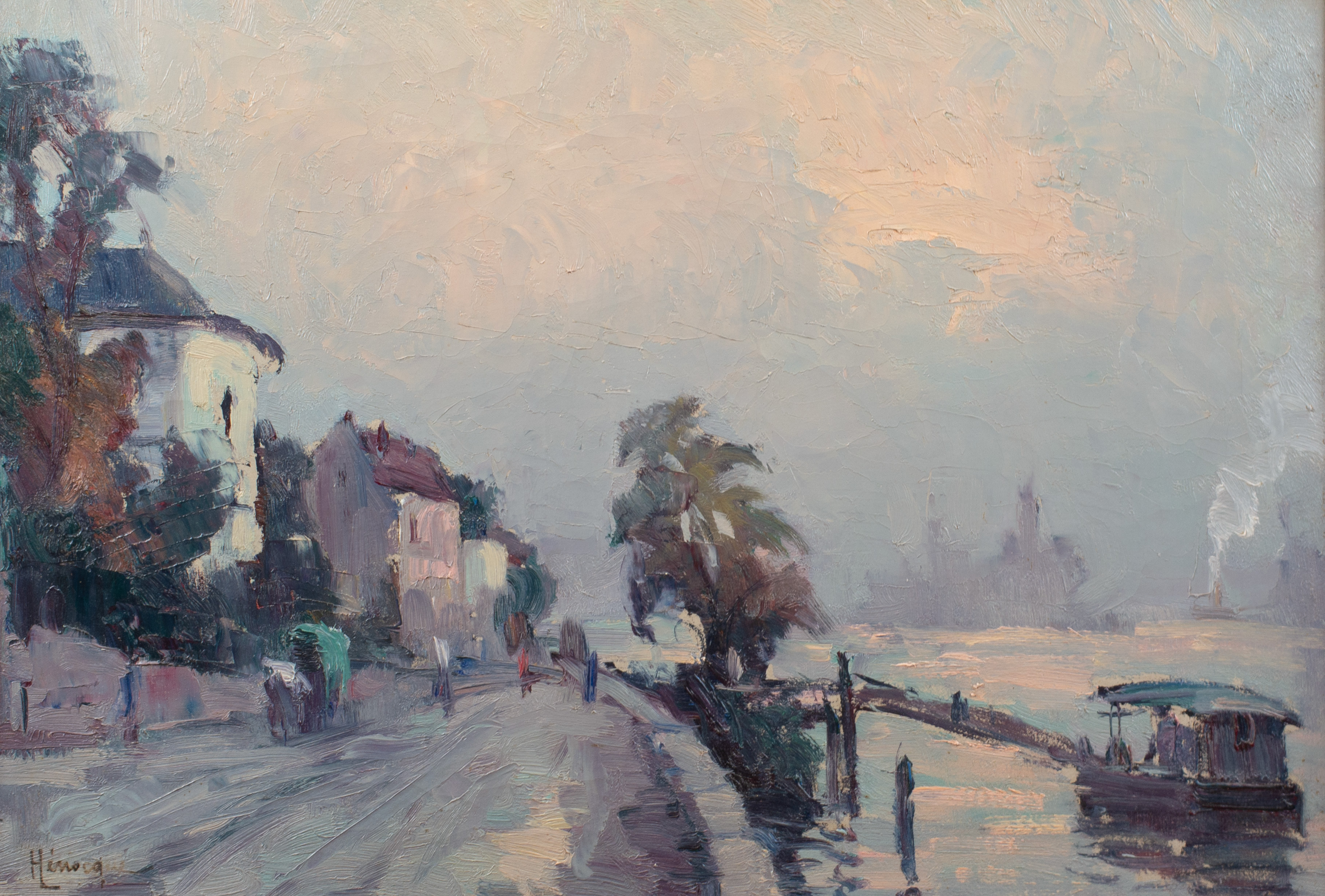 Bord de Seine à Dieppedalle-Croisset