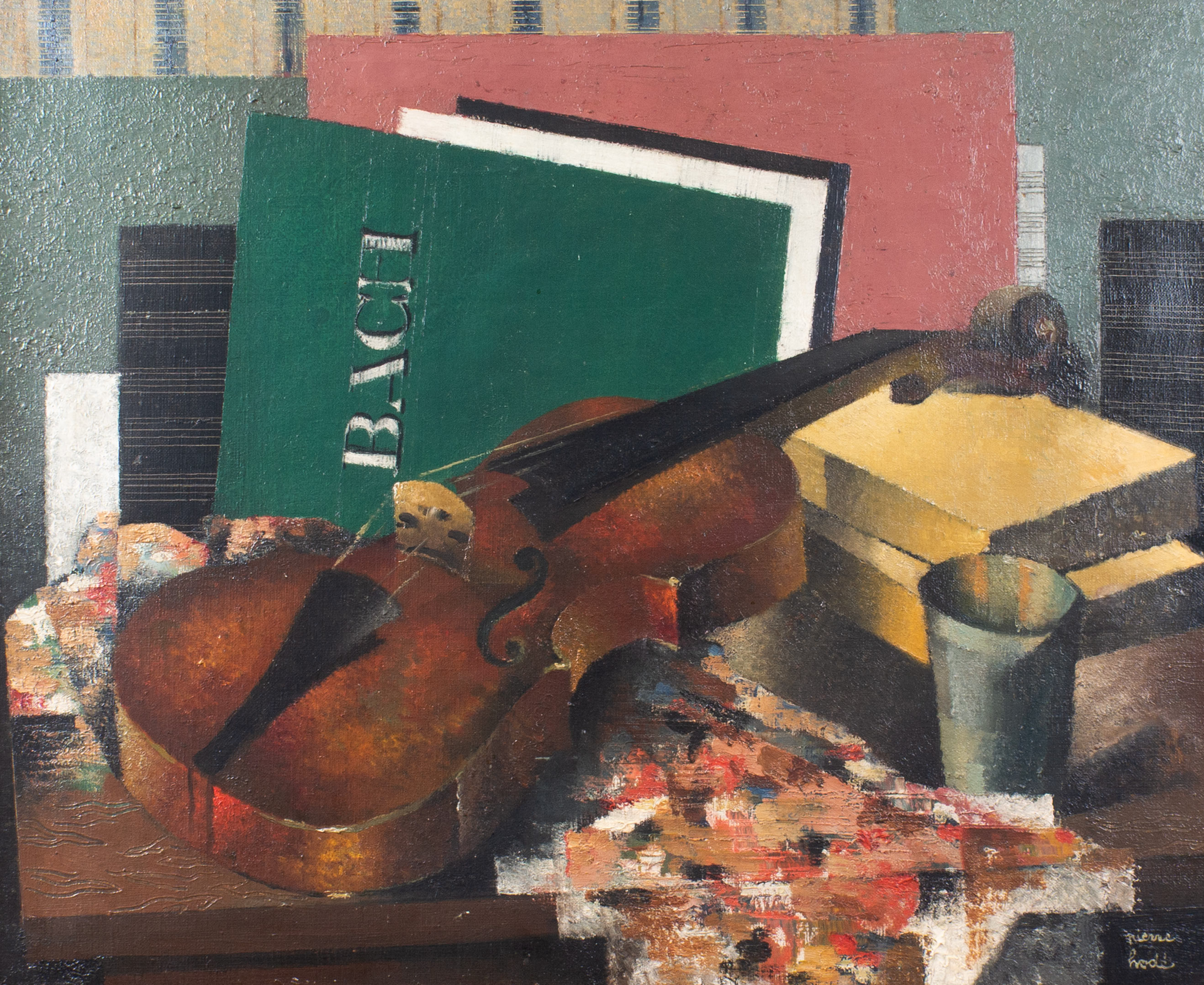 Nature morte au violon