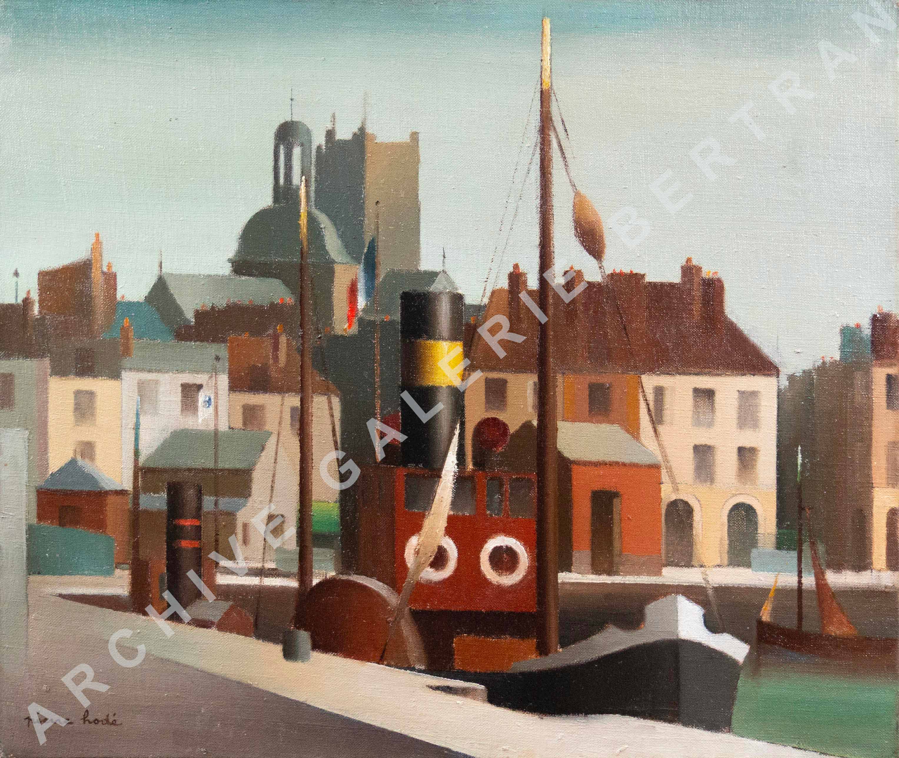 Remorqueur à Dieppe