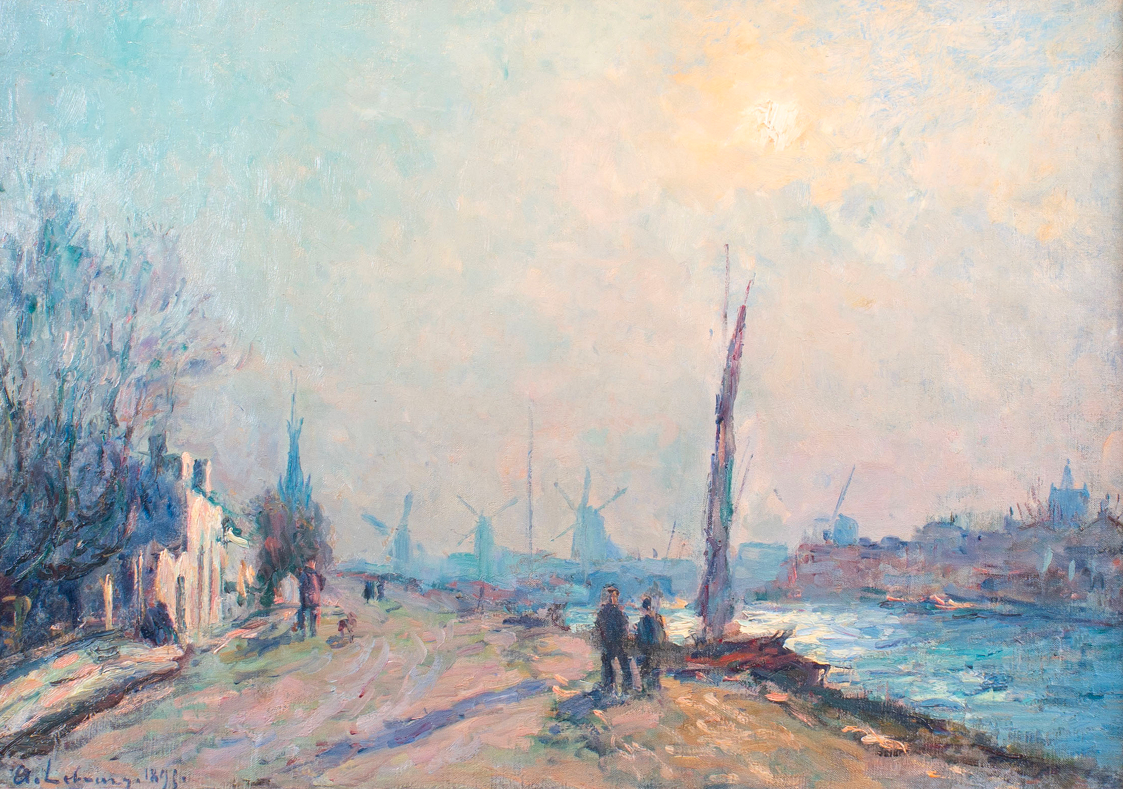 Canal en Hollande