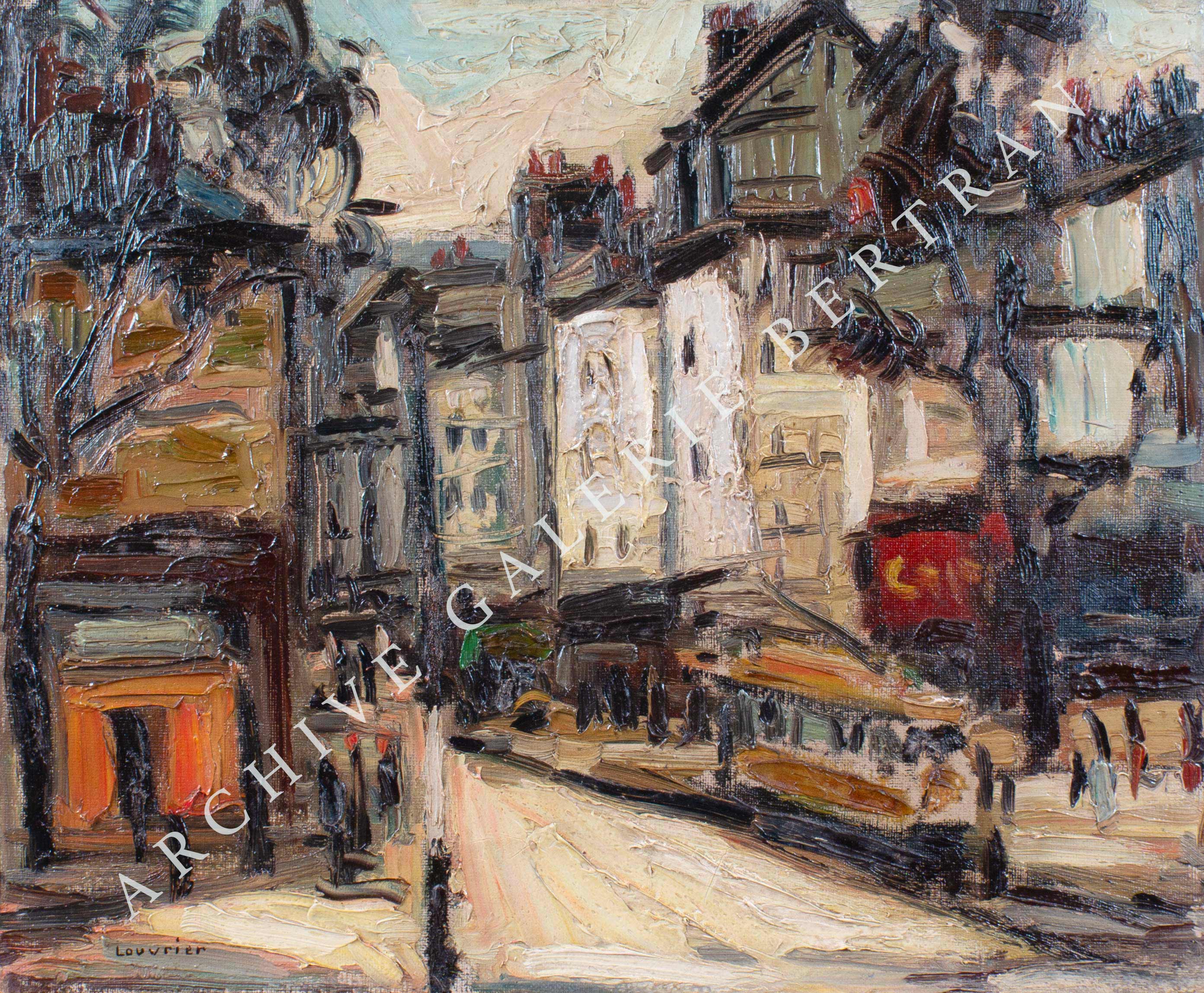 Rouen, la rue Saint-Hilaire